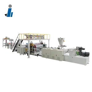 Indoor vinyl wood click LVT flooring continuous production line