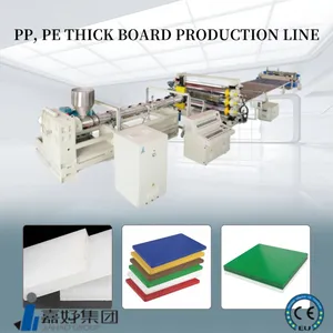 PP PE thick board sheet panel machinery production line