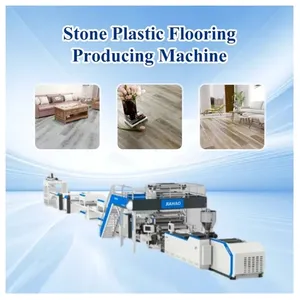 Twin screw extruder for SPC flooring production line