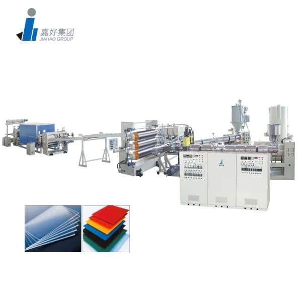 PMMA and ABS sheet extrusion line