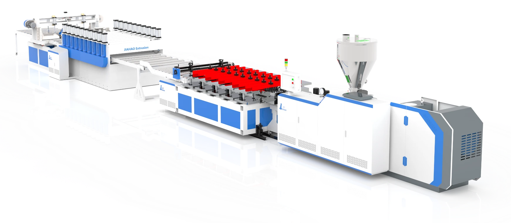 Jiahao PVC foam board production line rendering