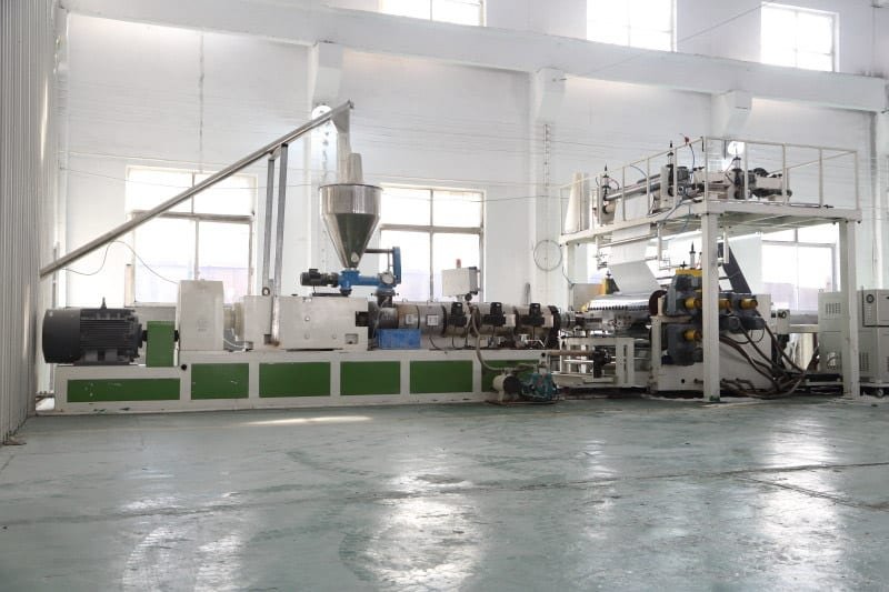 wpc production line