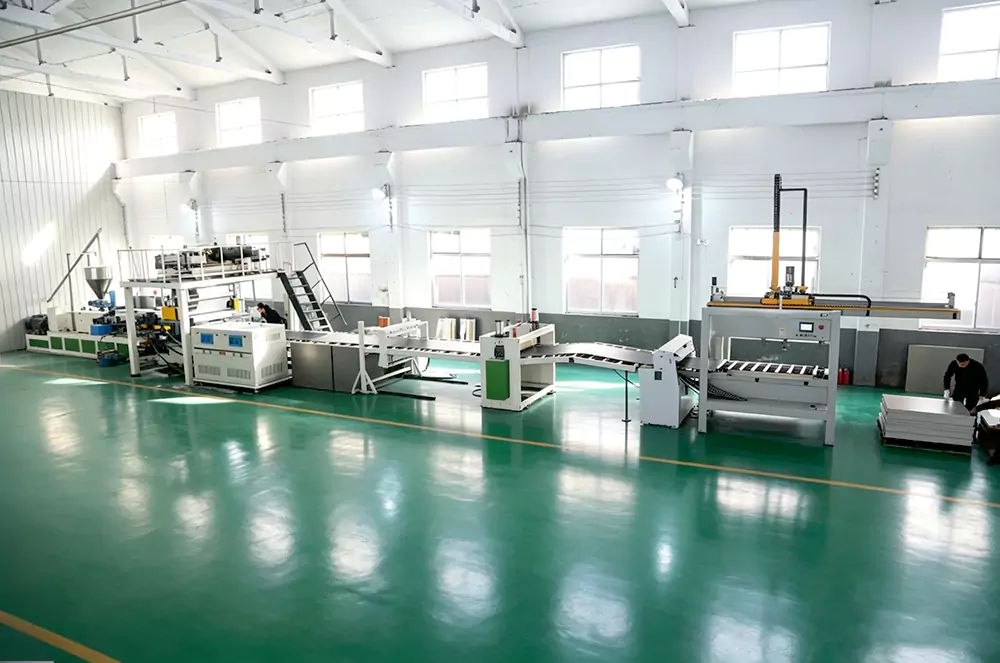 SPC floor production equipment