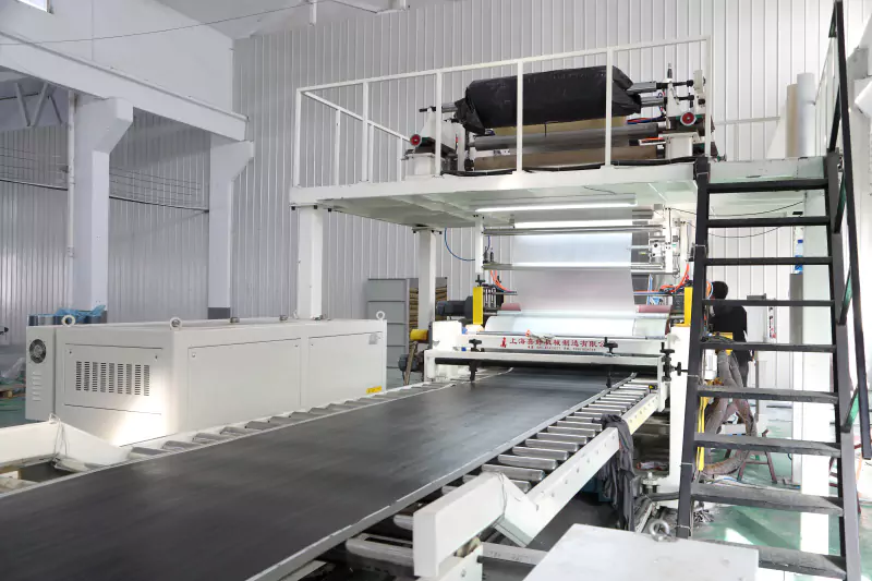 SPC floor production equipment